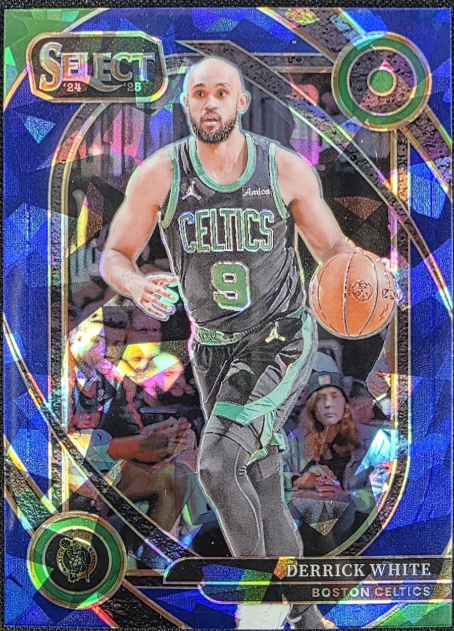 Derrick White [Blue Cracked Ice Prizm] #264