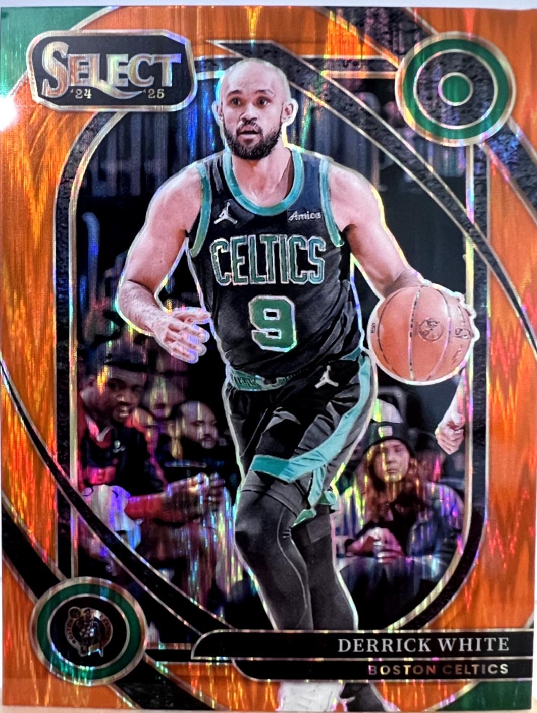 Derrick White [Orange Flash Prizm] #264