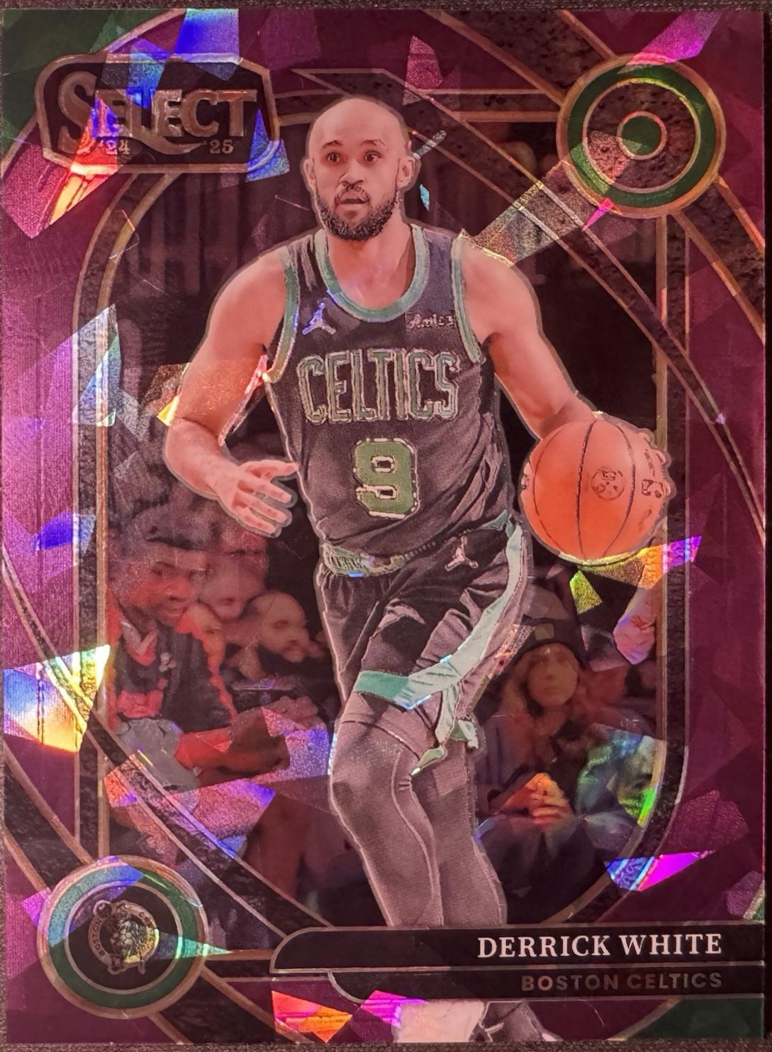Derrick White [Purple Cracked Ice Prizm] #264