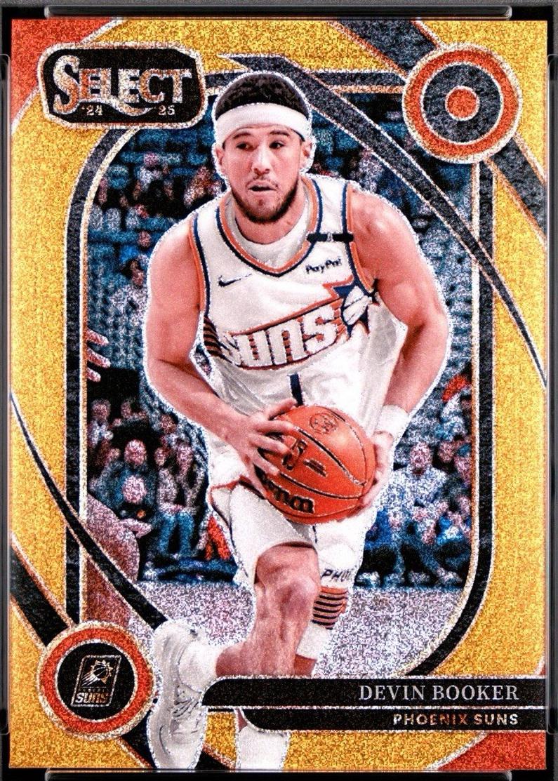 Devin Booker [Gold Glitter Prizm] #210
