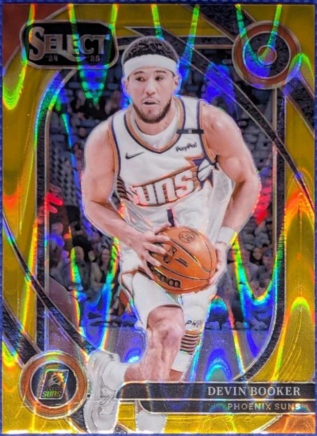 Devin Booker [Gold Tectonic Prizm] #210