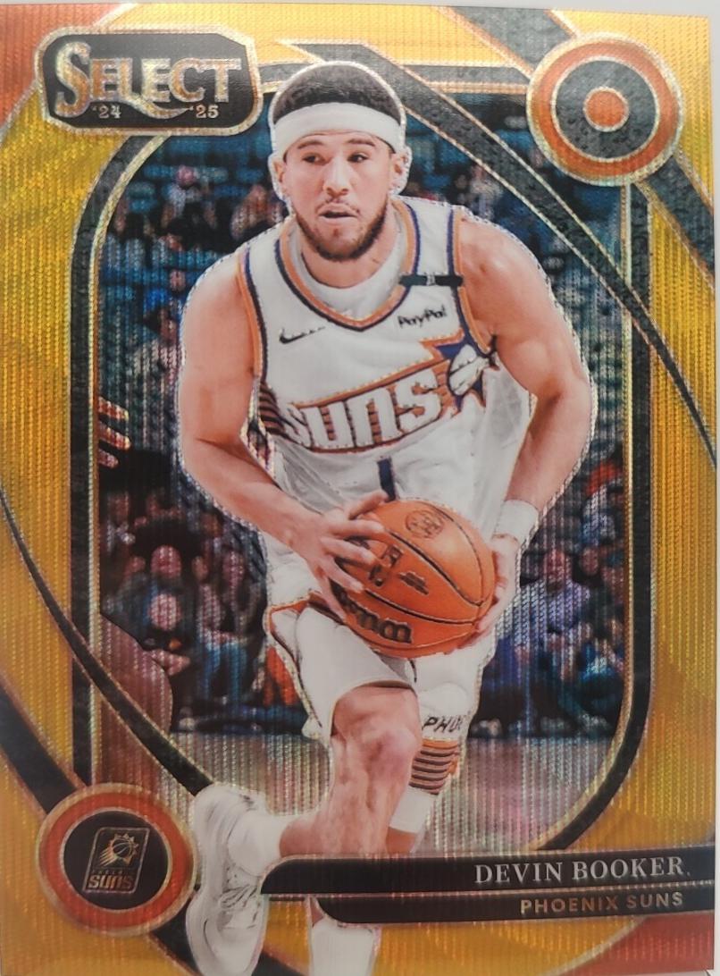 Devin Booker [Gold Wave Prizm] #210
