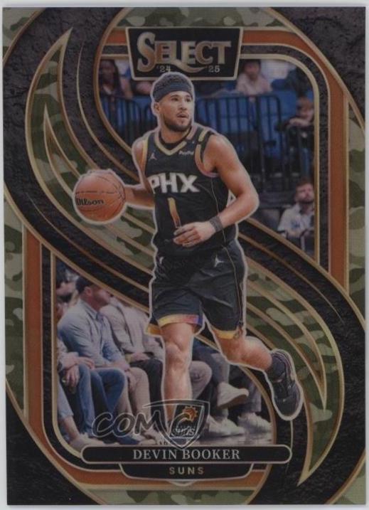 Devin Booker [Green Camo Prizm] #139