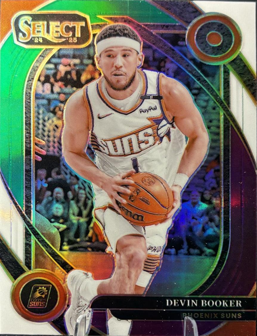 Devin Booker [Green White Purple Prizm] #210