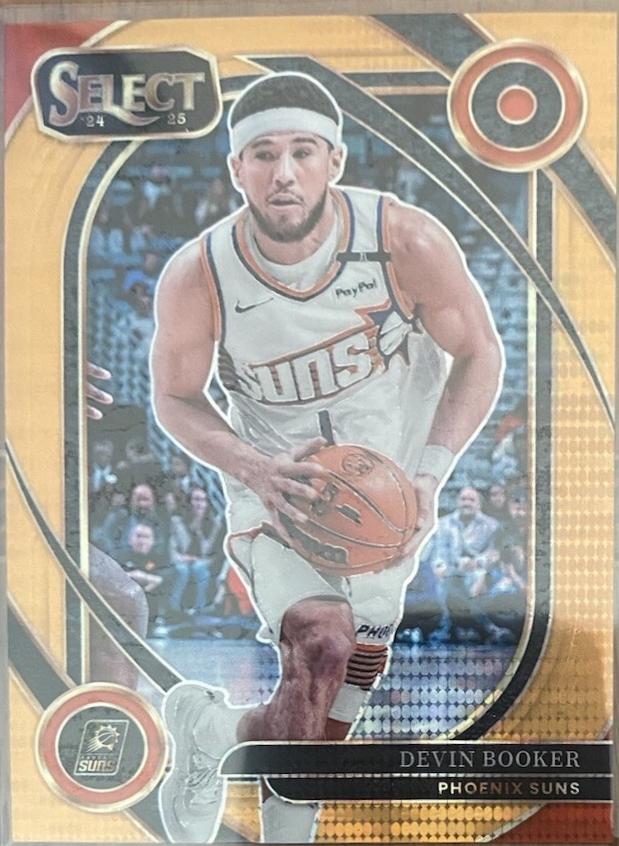 Devin Booker [Neon Orange Pulsar Prizm] #210