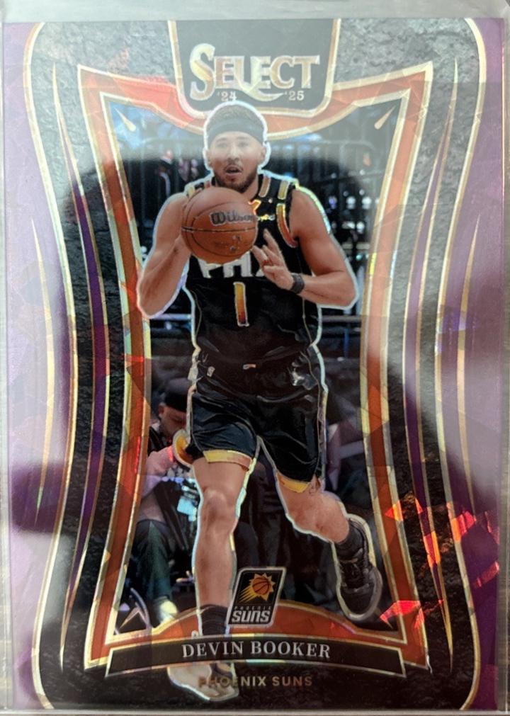 Devin Booker [Pink Cracked Ice Prizm] #358