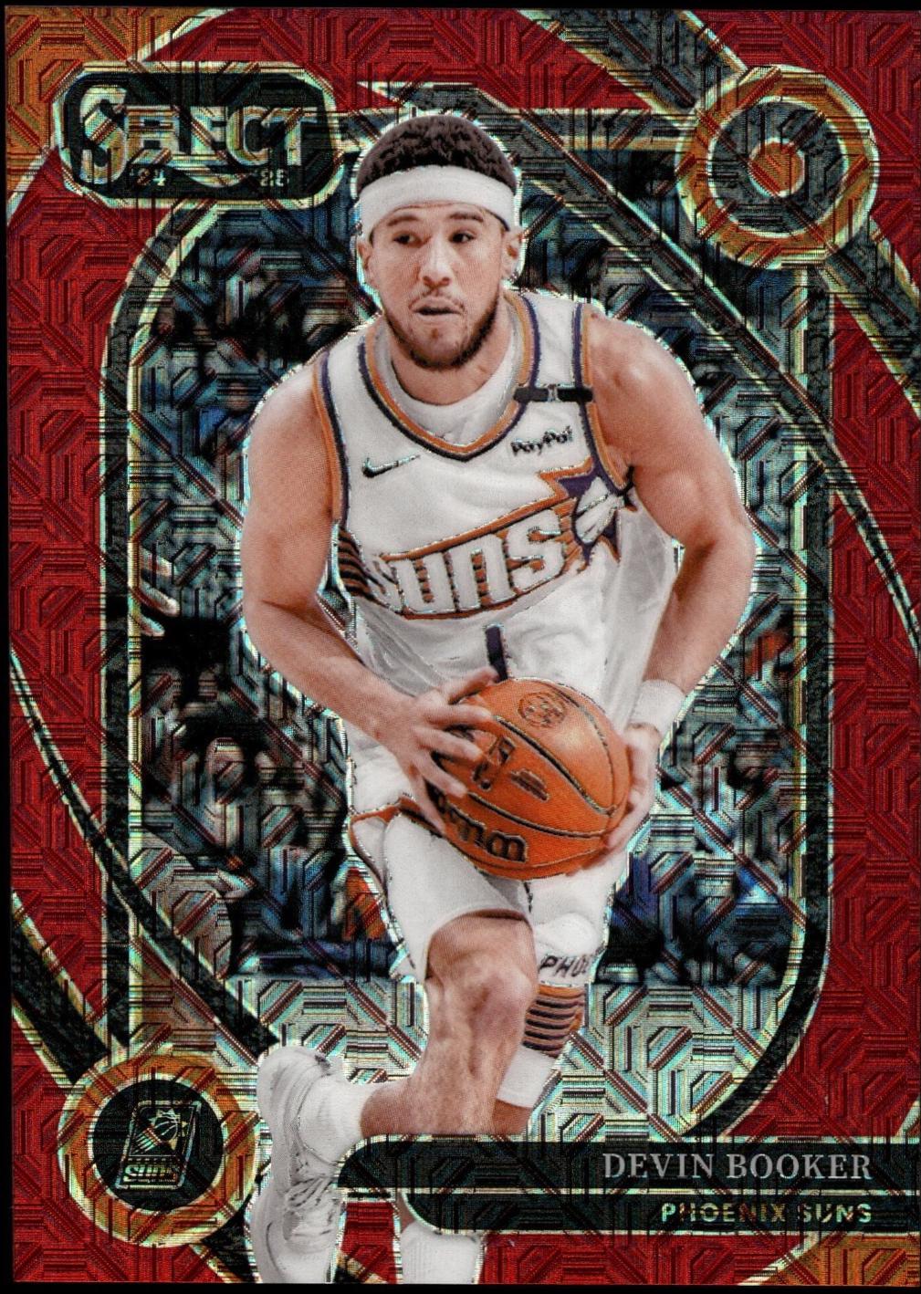 Devin Booker [Red Mojo Prizm] #210