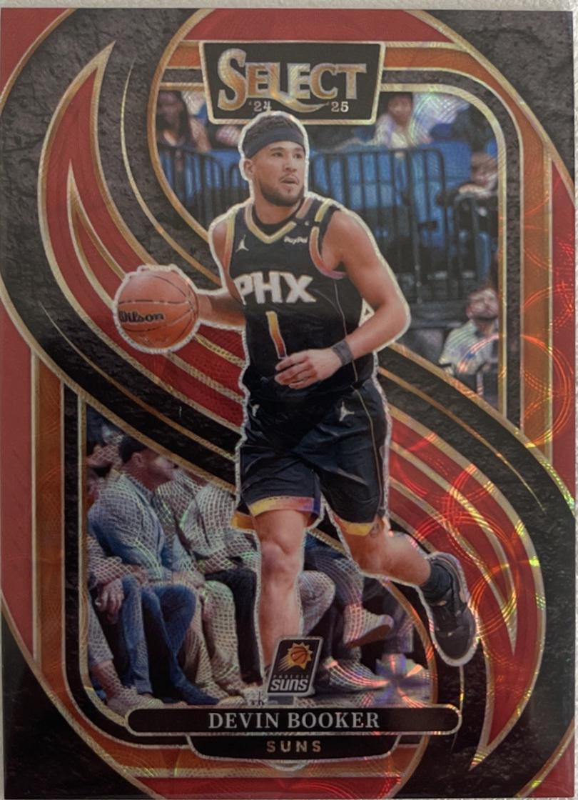 Devin Booker [Red Scope Prizm] #139
