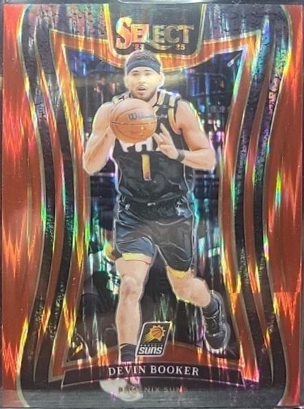 Devin Booker [Red Tectonic Prizm] #358