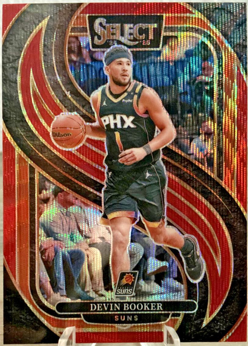 Devin Booker [Red Wave Prizm] #139