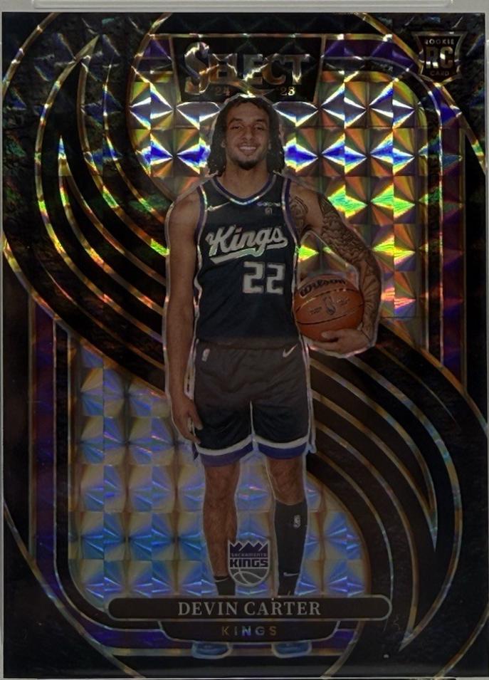 Devin Carter [Black Finite Prizm] #174