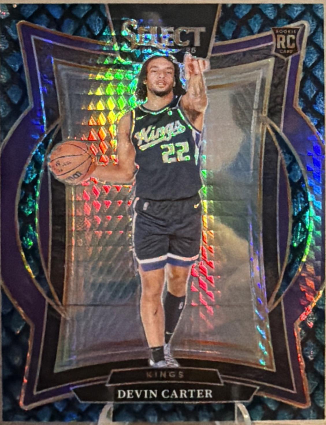 Devin Carter [Black Snake Skin Pulsar Prizm] #92