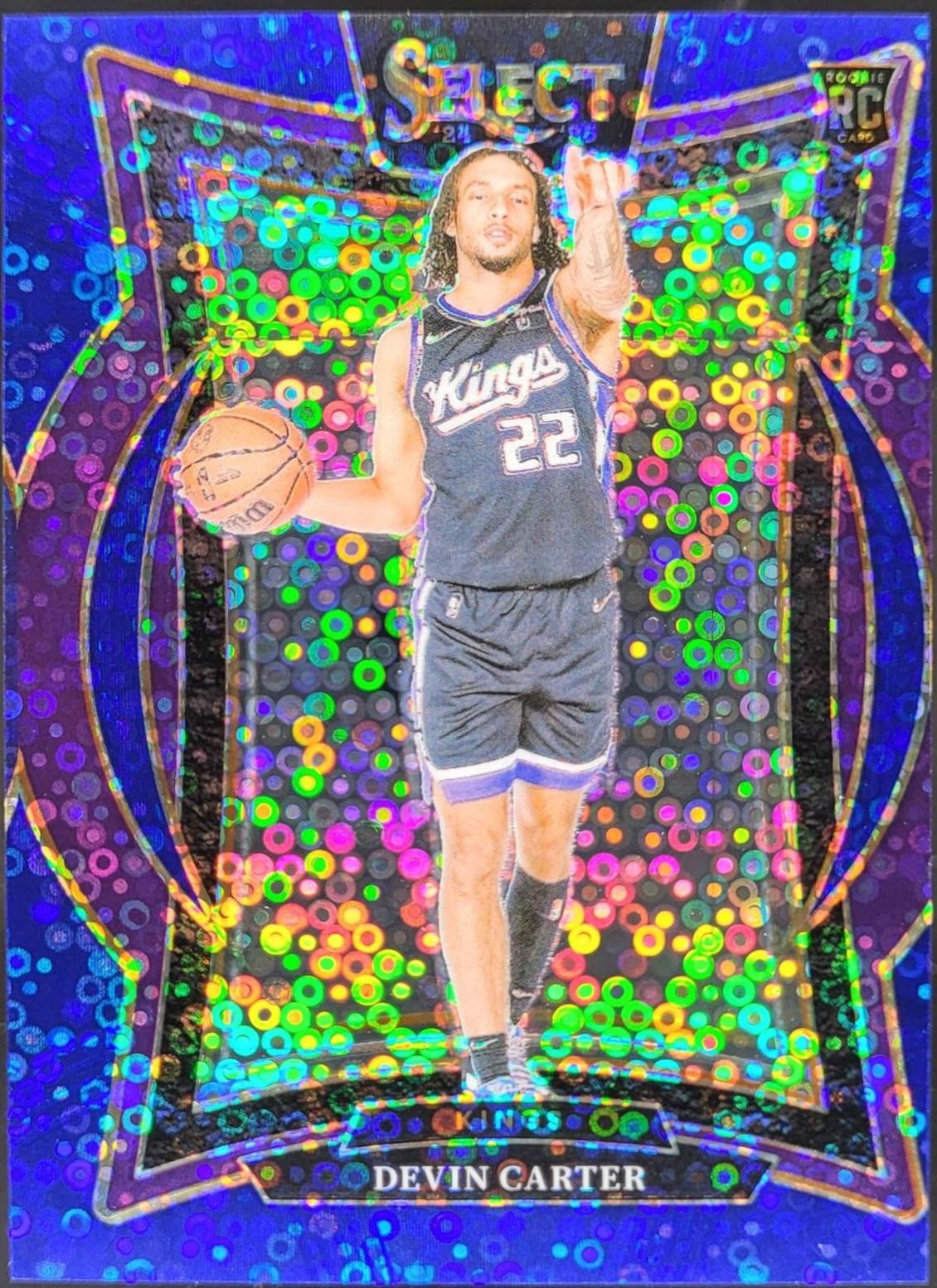 Devin Carter [Blue Disco Prizm] #92