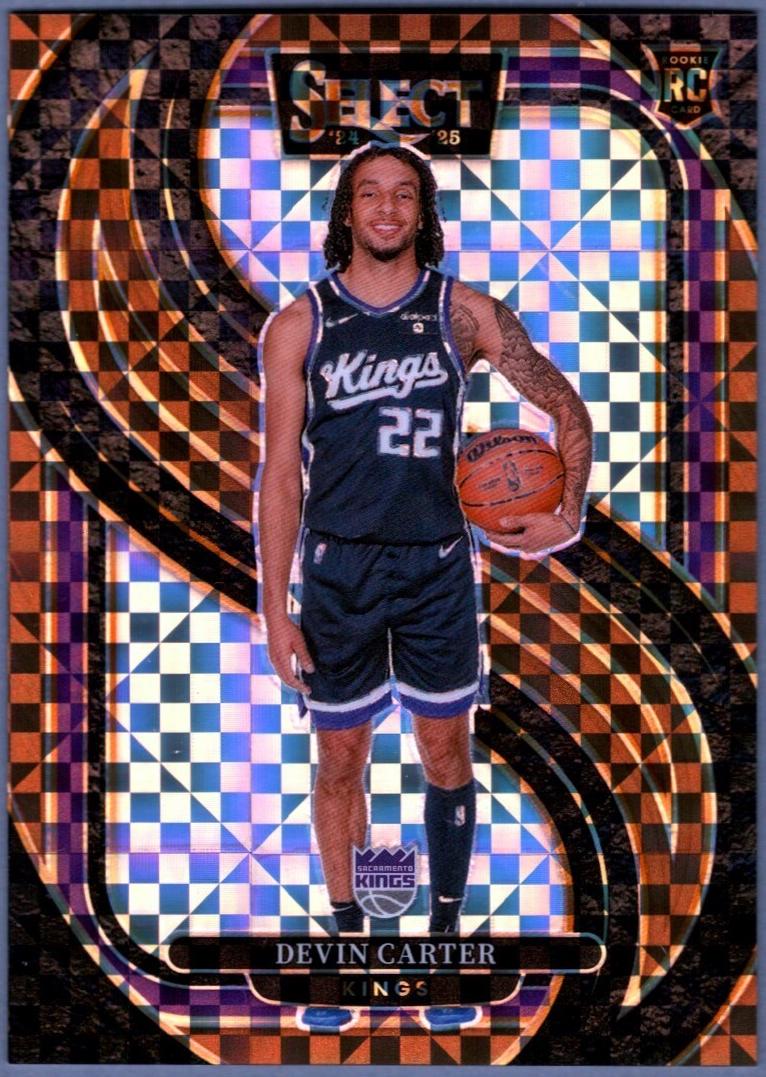 Devin Carter [Bronze Checker Prizm] #174