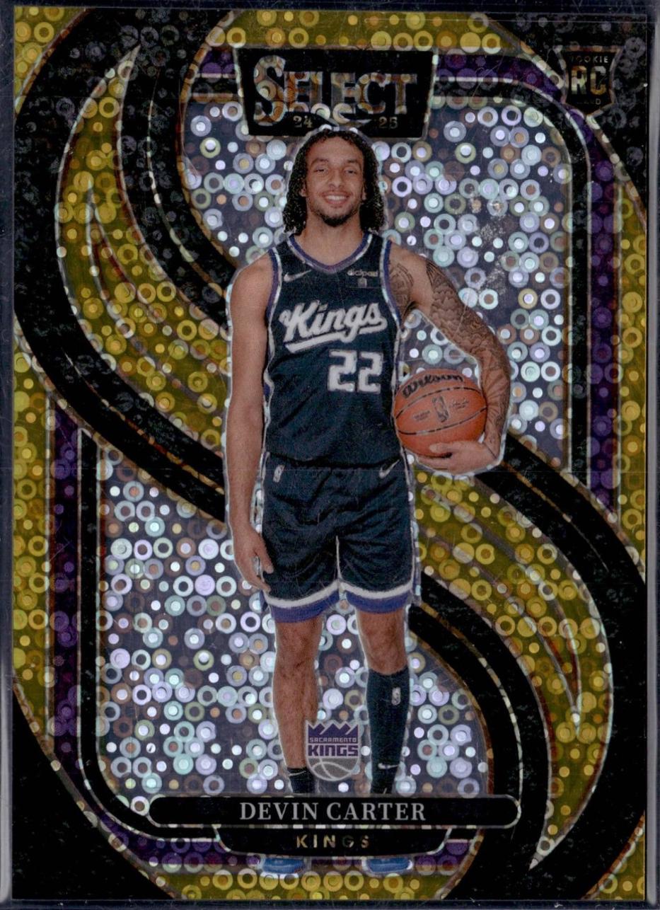 Devin Carter [Gold Disco Prizm] #92