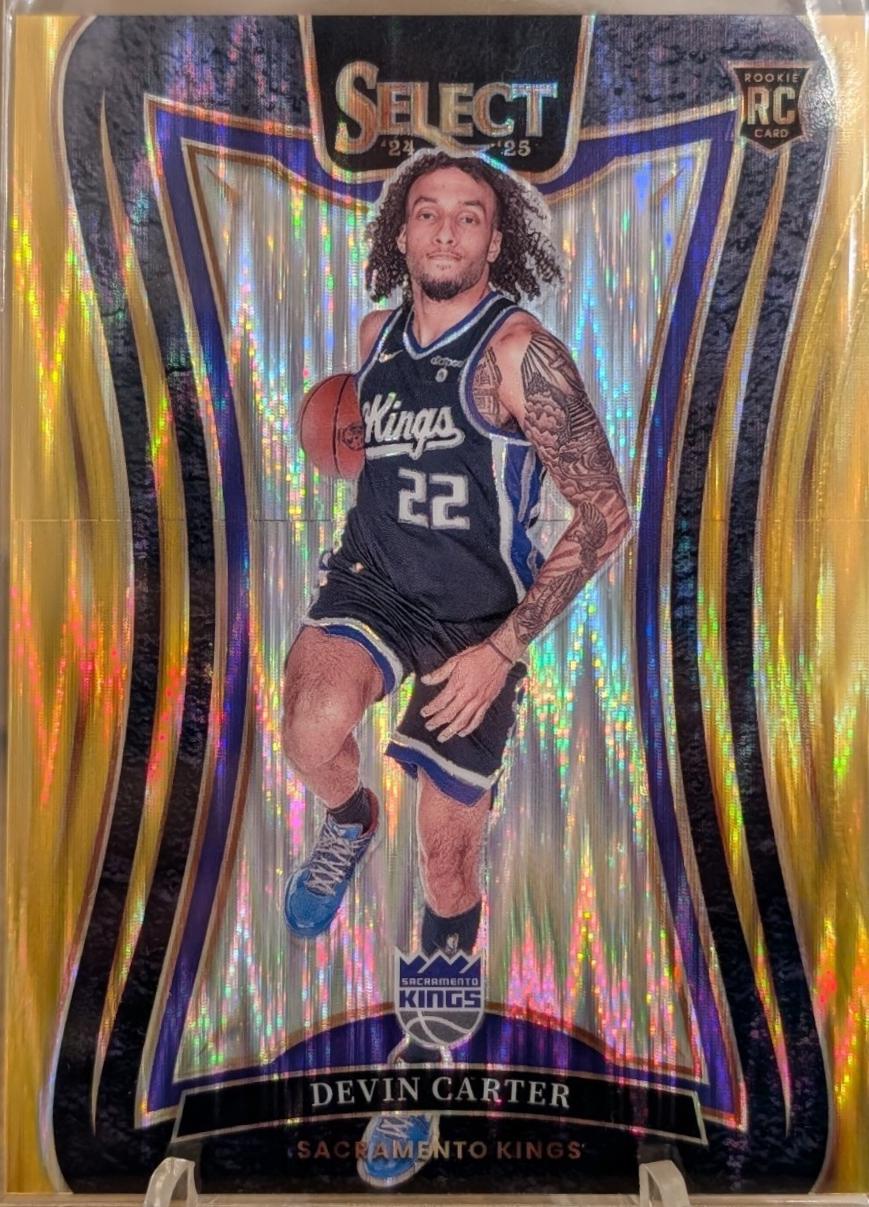 Devin Carter [Gold Prizm] #381