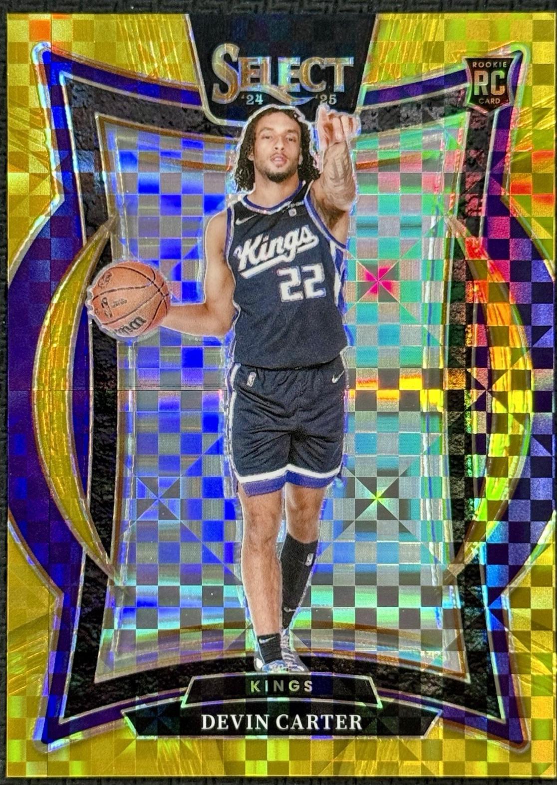 Devin Carter [Gold Prizm] #92