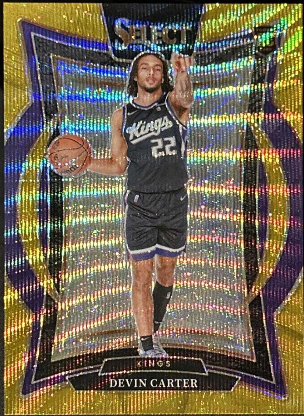 Devin Carter [Gold Wave Prizm] #92