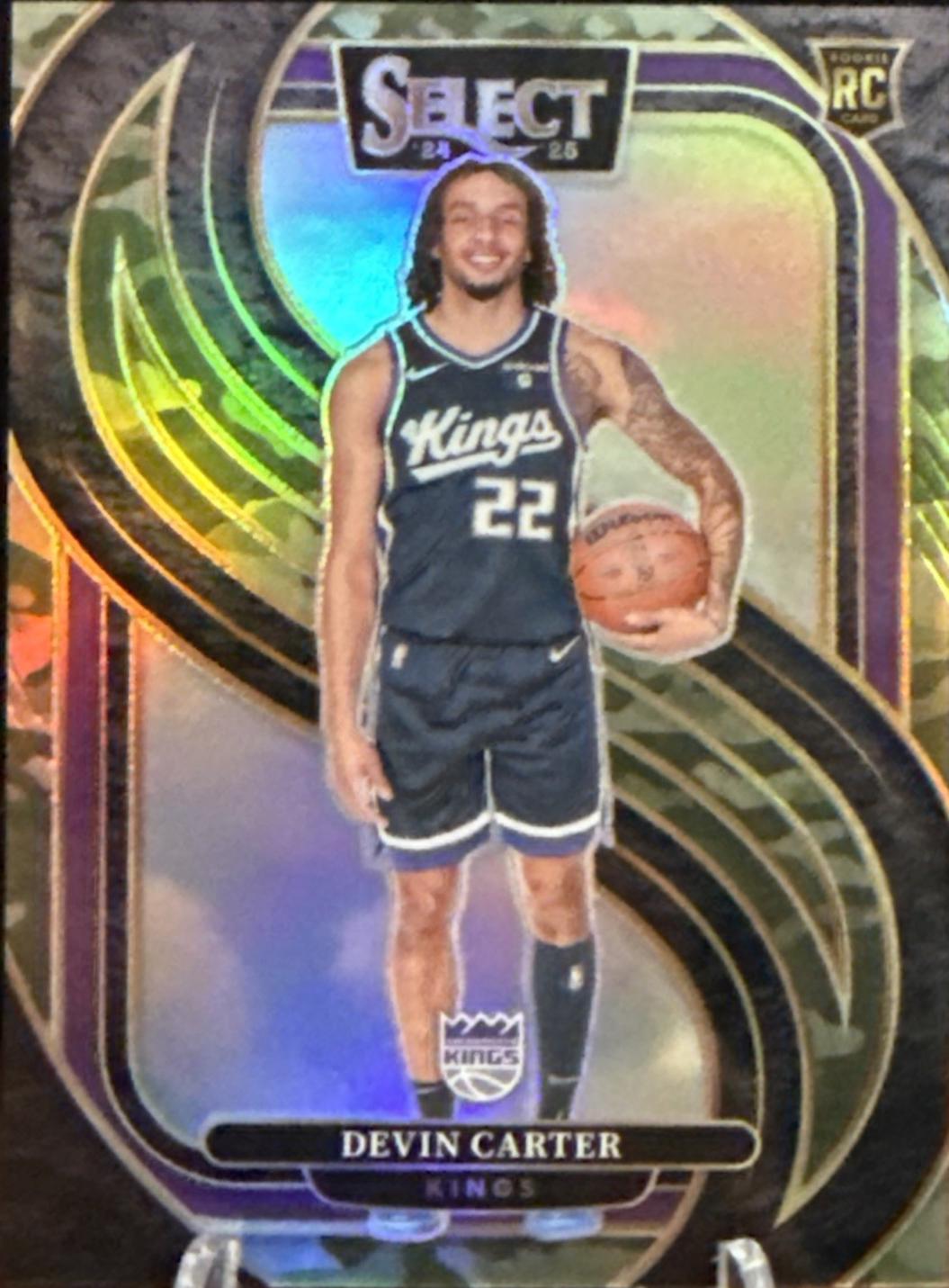 Devin Carter [Green Camo Prizm] #174
