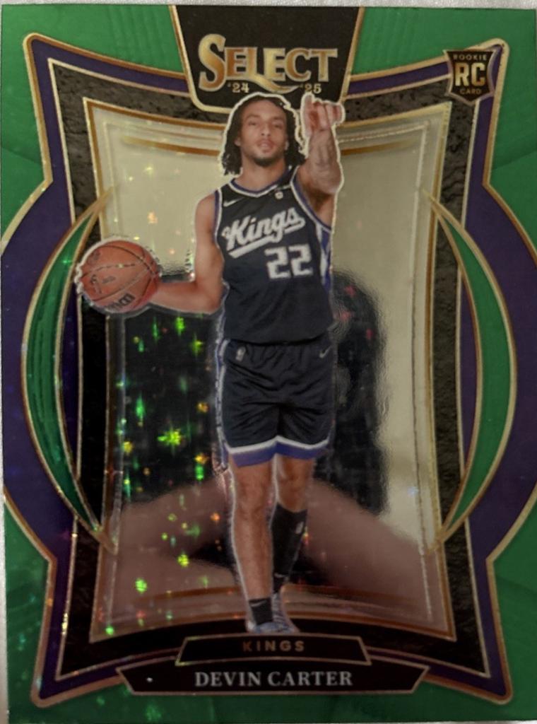 Devin Carter [Green Stars Prizm] #92