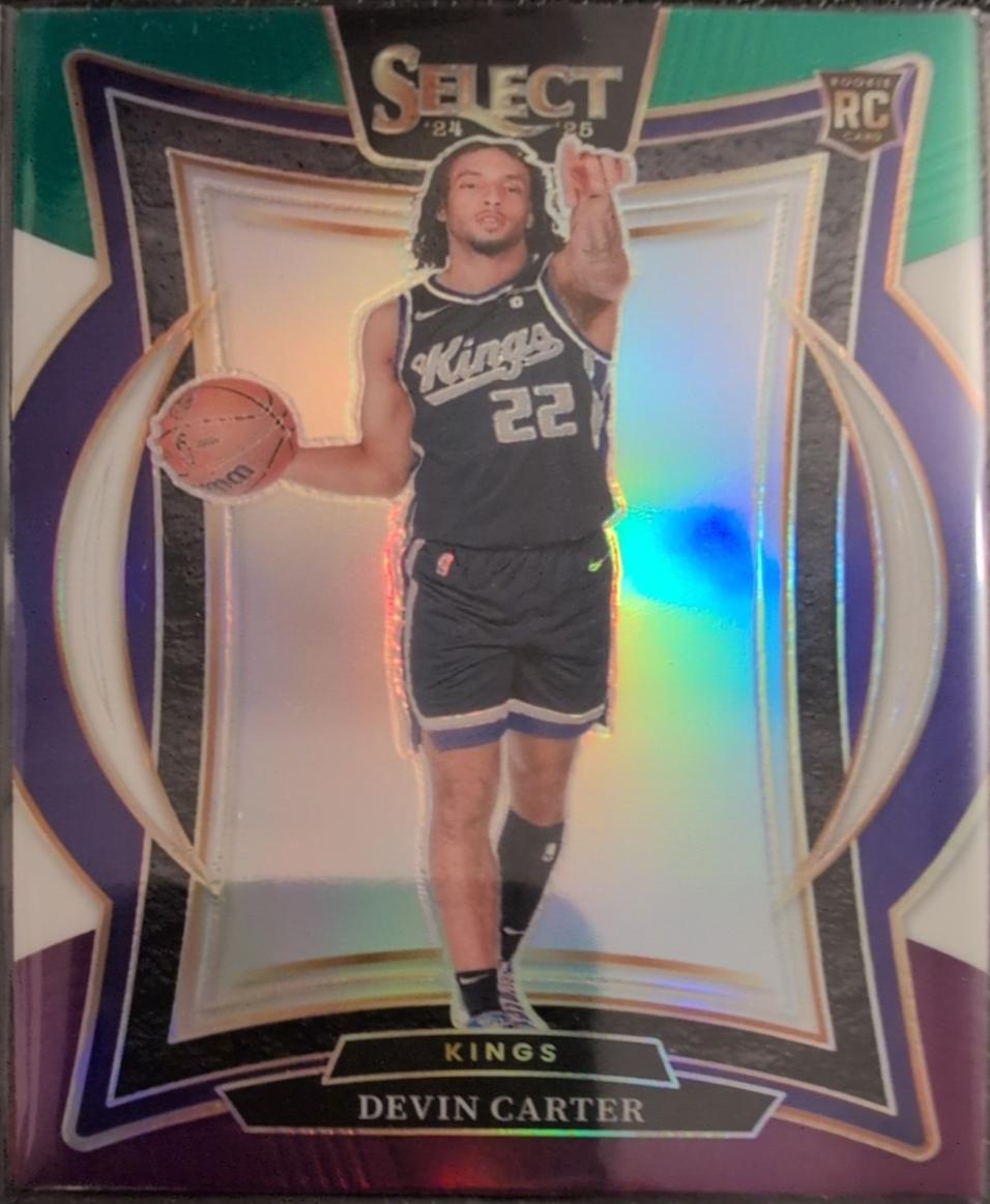 Devin Carter [Green White Purple Prizm] #92