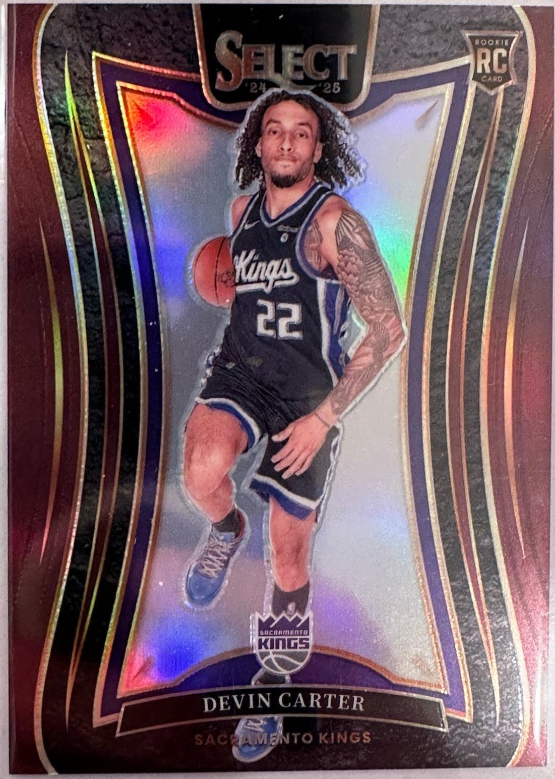 Devin Carter [Maroon Prizm] #381