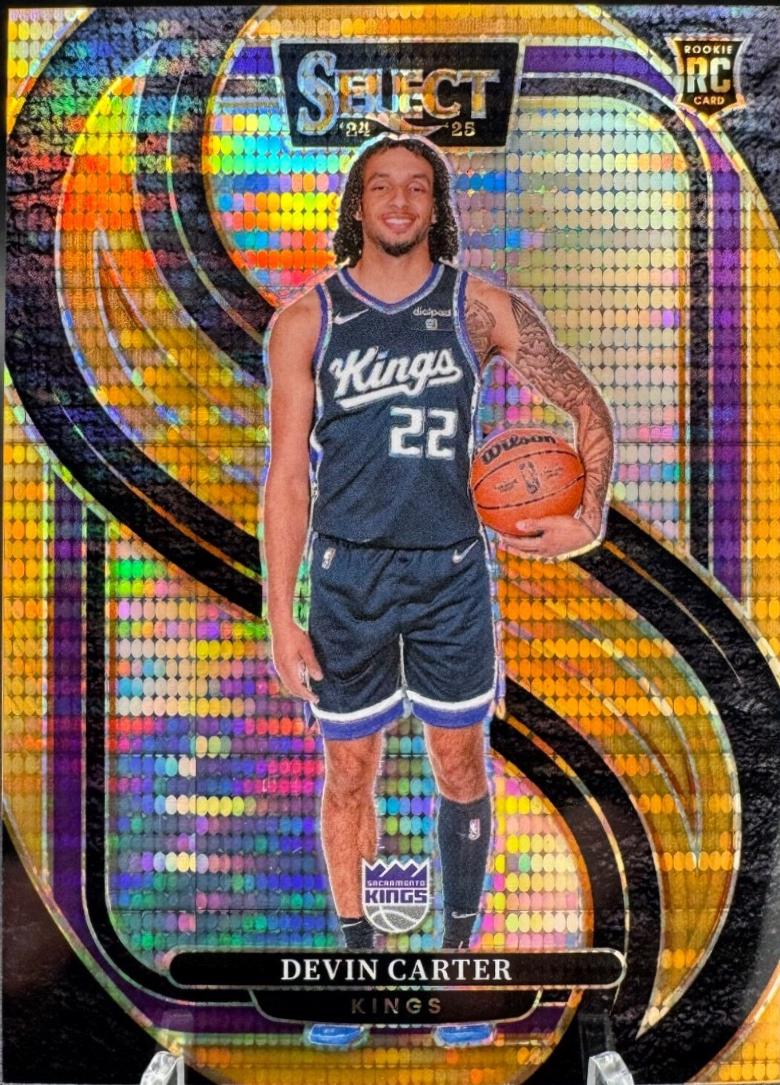 Devin Carter [Neon Orange Pulsar Prizm] #174