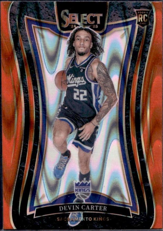 Devin Carter [Orange Tectonic Prizm] #381