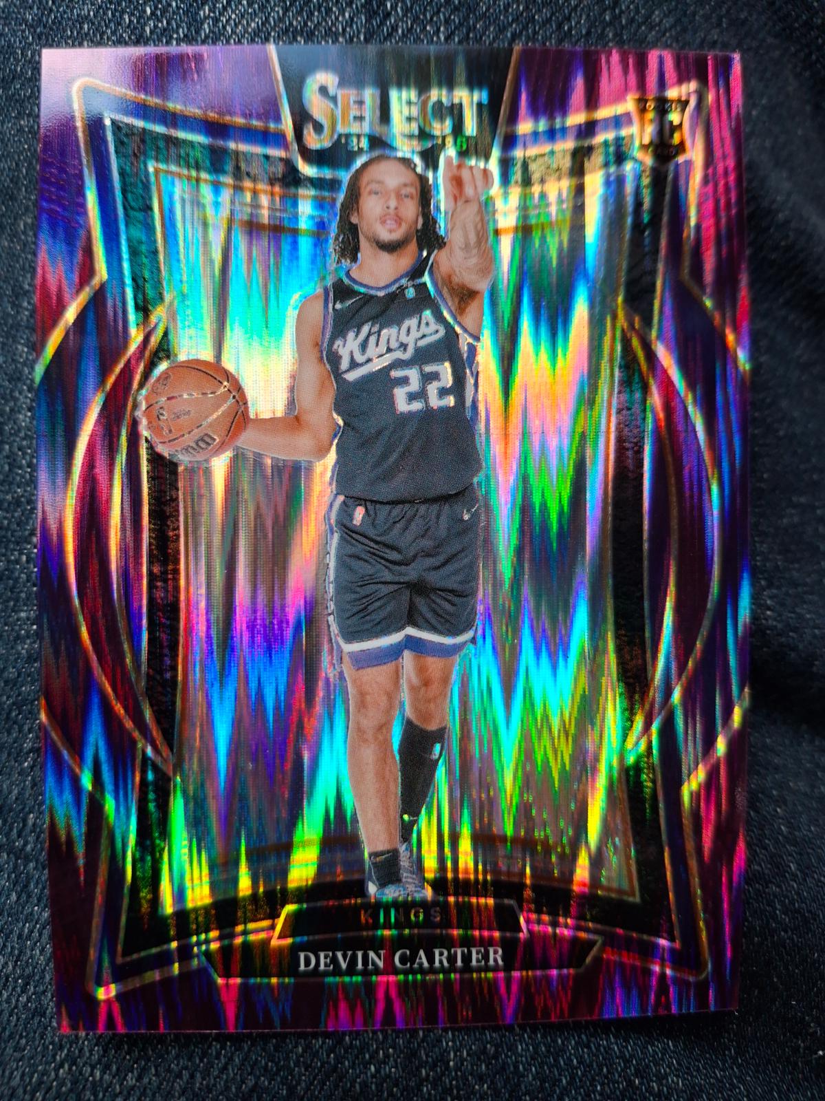 Devin Carter [Purple Flash Prizm] #92