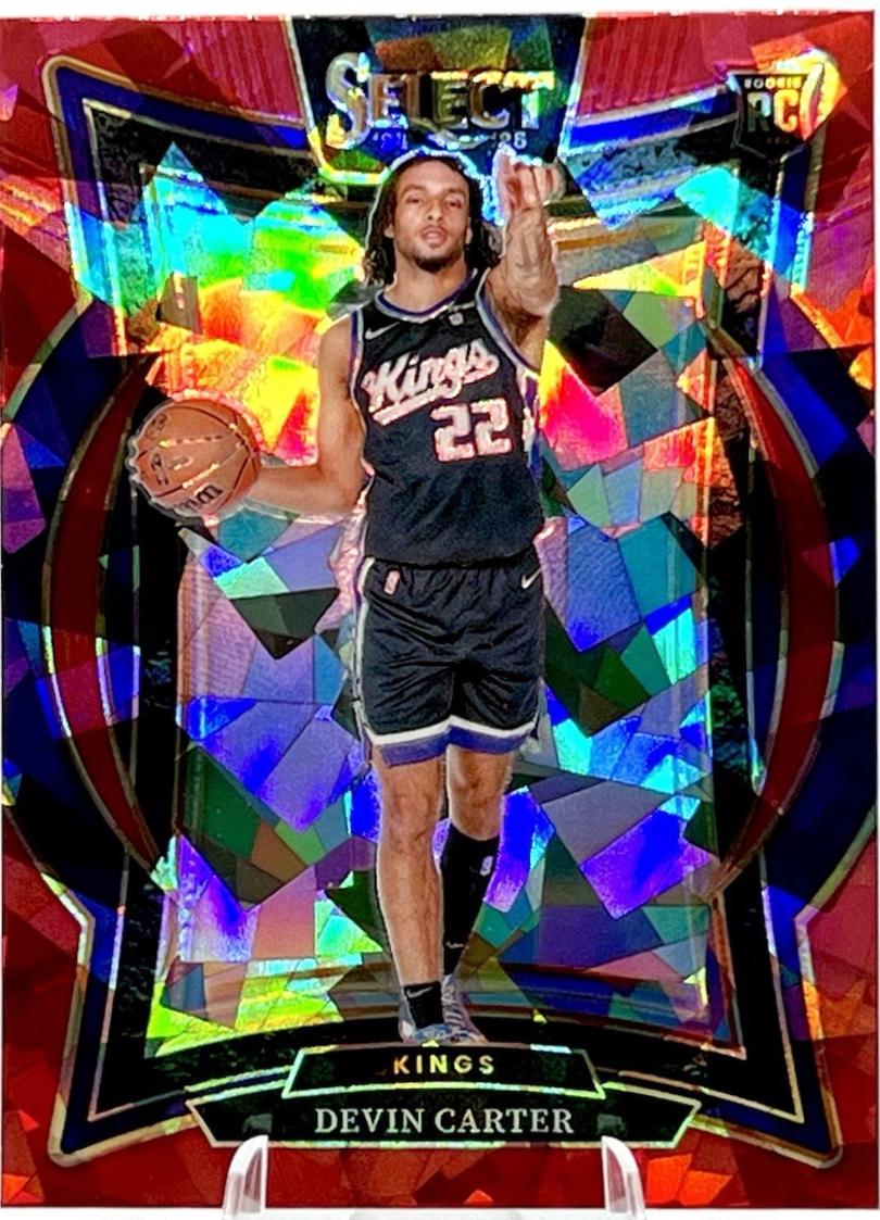 Devin Carter [Red Cracked Ice Prizm] #92