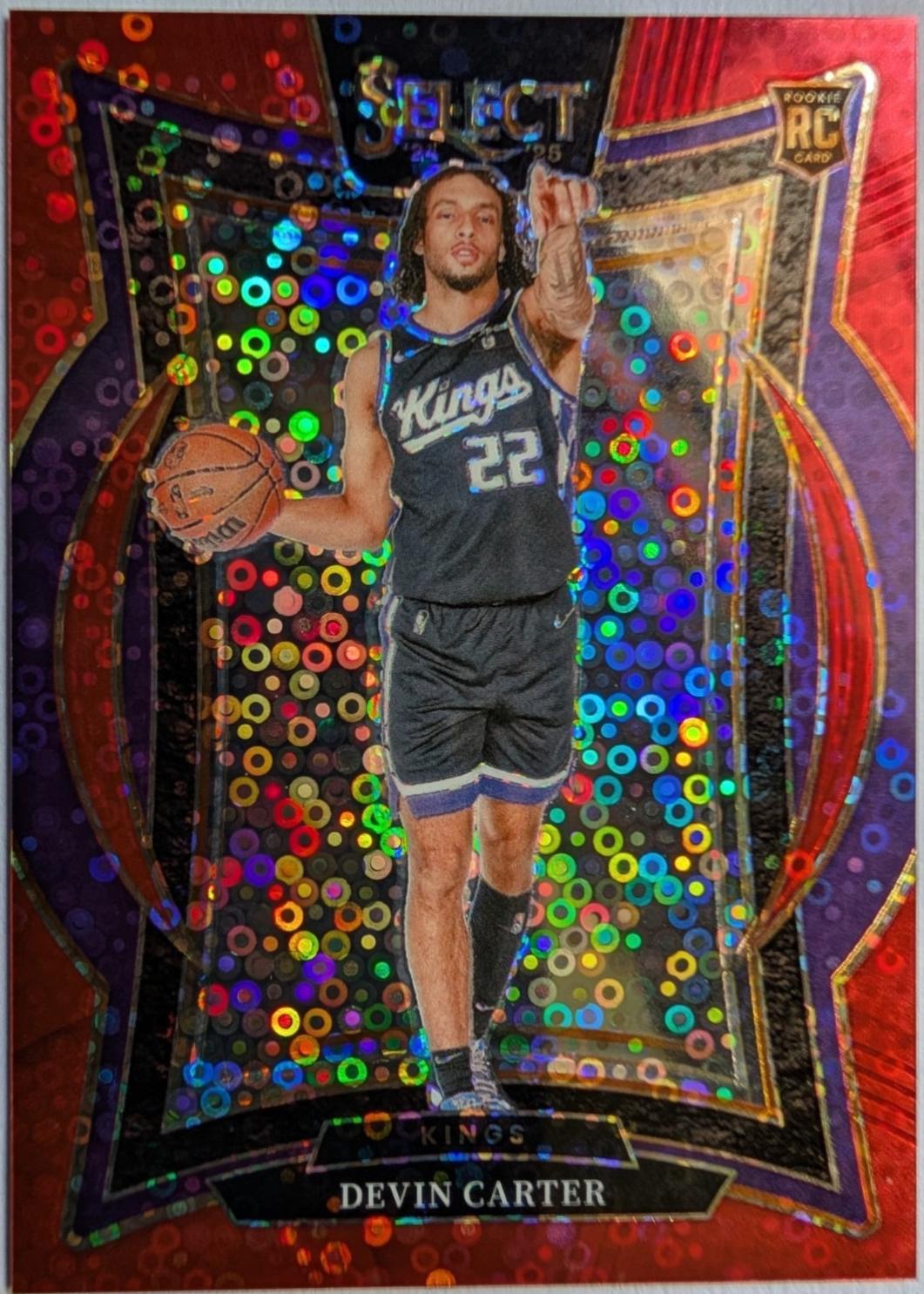 Devin Carter [Red Disco Prizm] #92