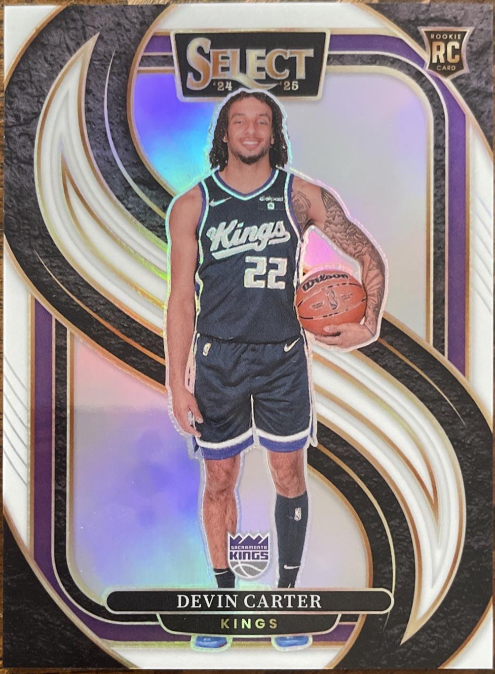 Devin Carter [White Prizm] #174