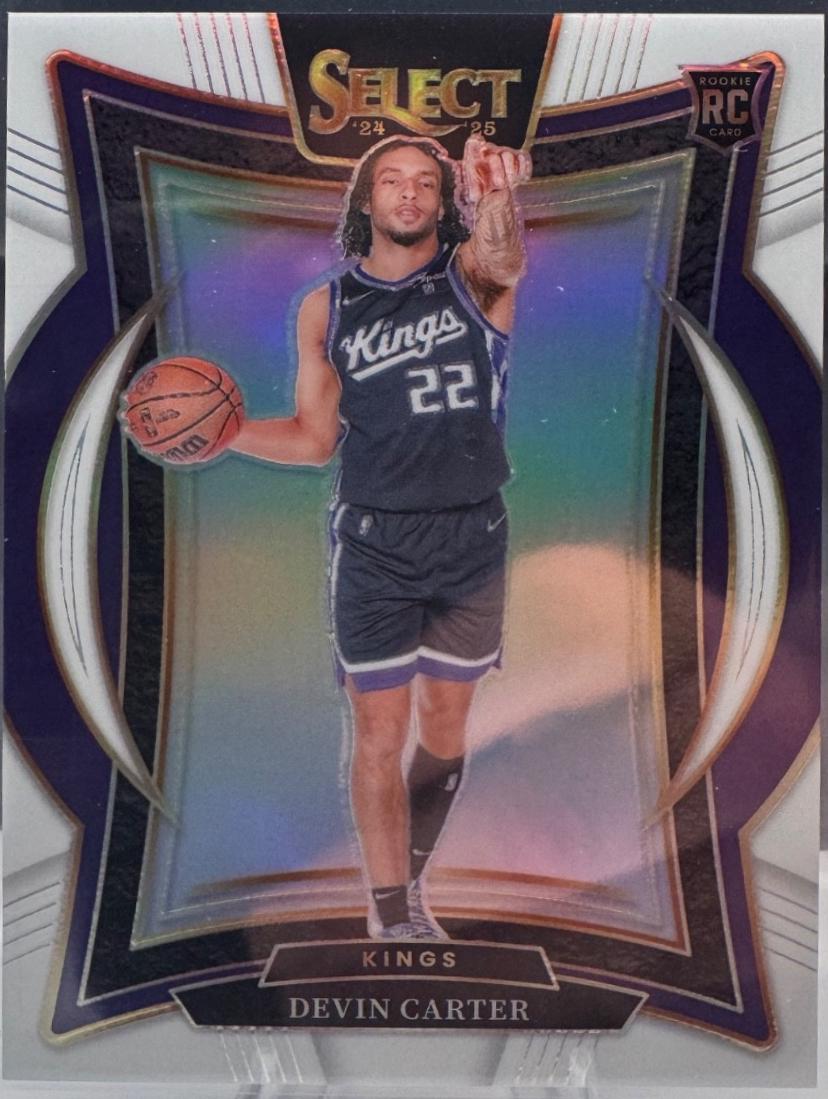 Devin Carter [White Prizm] #92