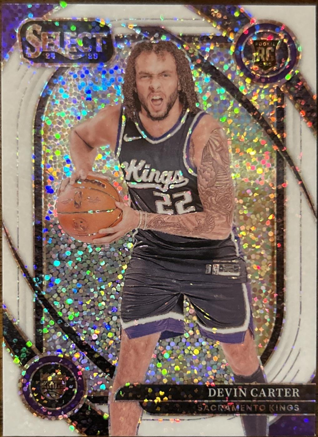 Devin Carter [White Sparkle Prizm] #174