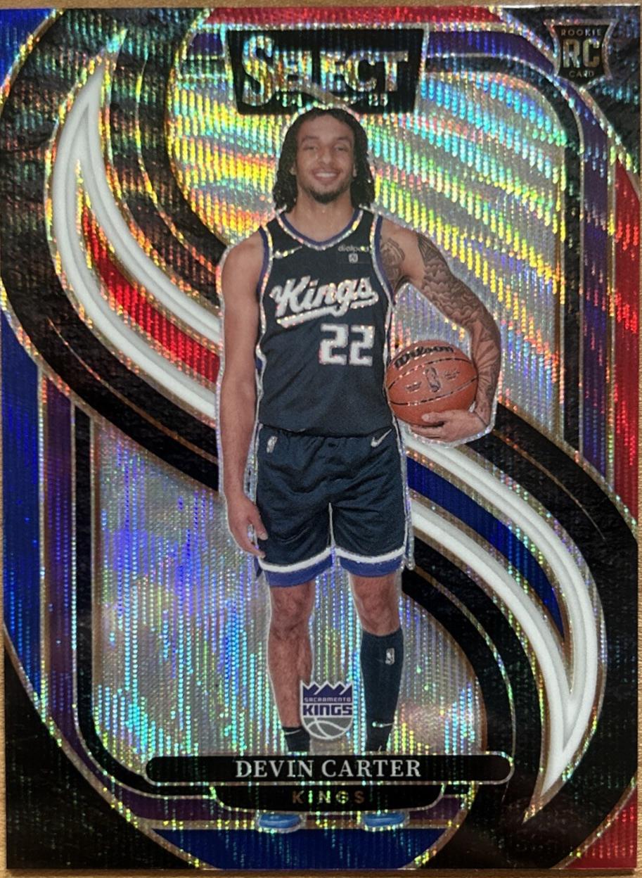 Devin Carter [White Wave Prizm] #174