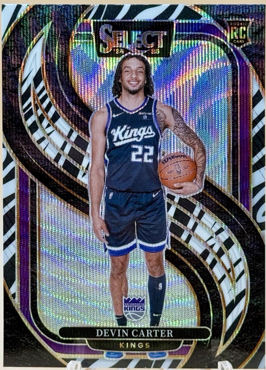 Devin Carter [Zebra Prizm] #174