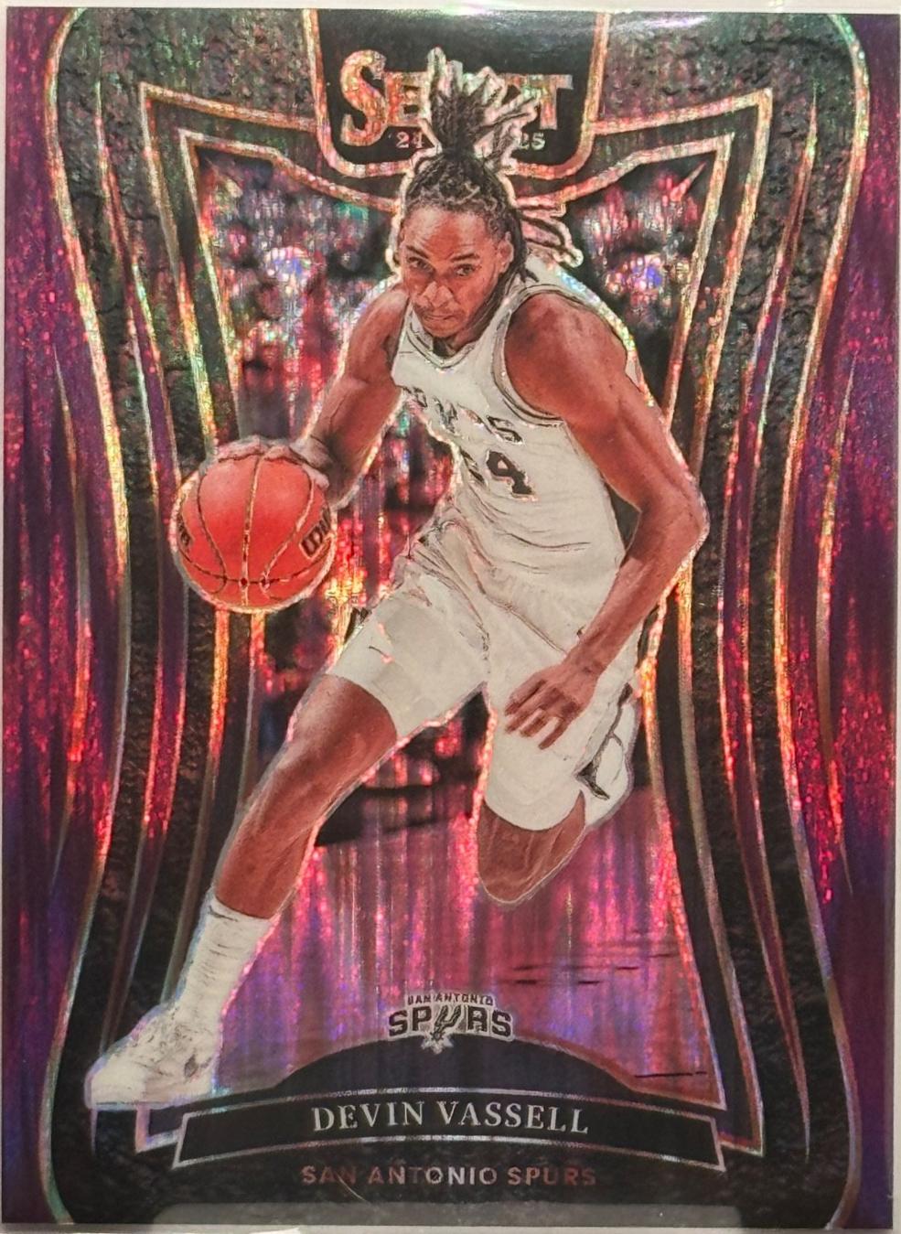 Devin Vassell [Purple Flash Prizm] #339