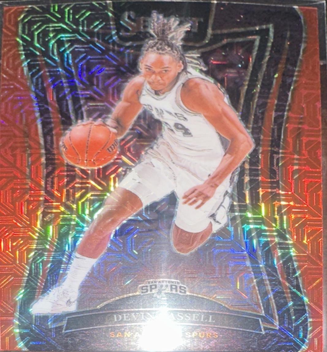 Devin Vassell [Red Mojo Prizm] #339