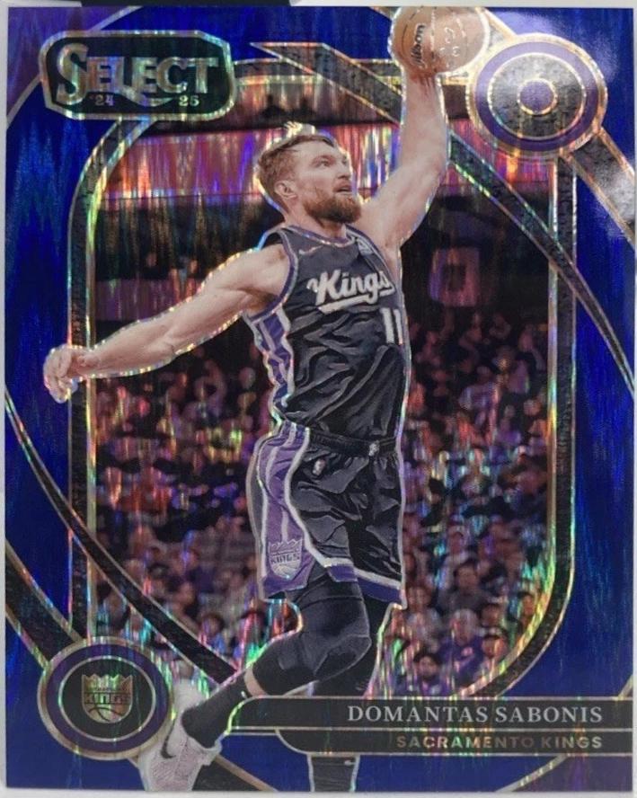 Domantas Sabonis [Blue Flash Prizm] #253