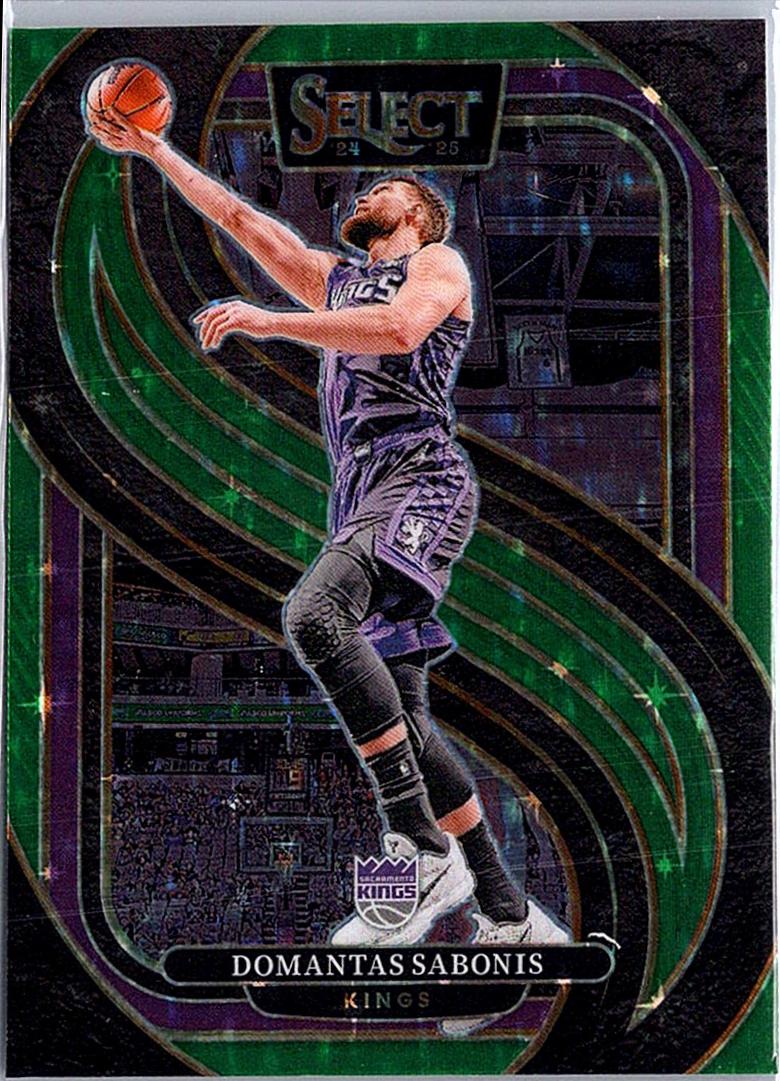 Domantas Sabonis [Green Stars Prizm] #135