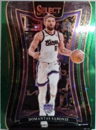 Domantas Sabonis [Green Stars Prizm] #340