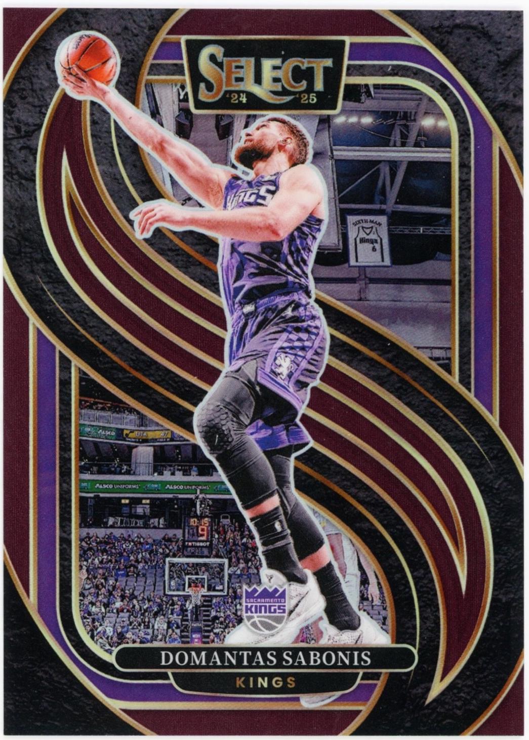 Domantas Sabonis [Maroon Prizm] #135