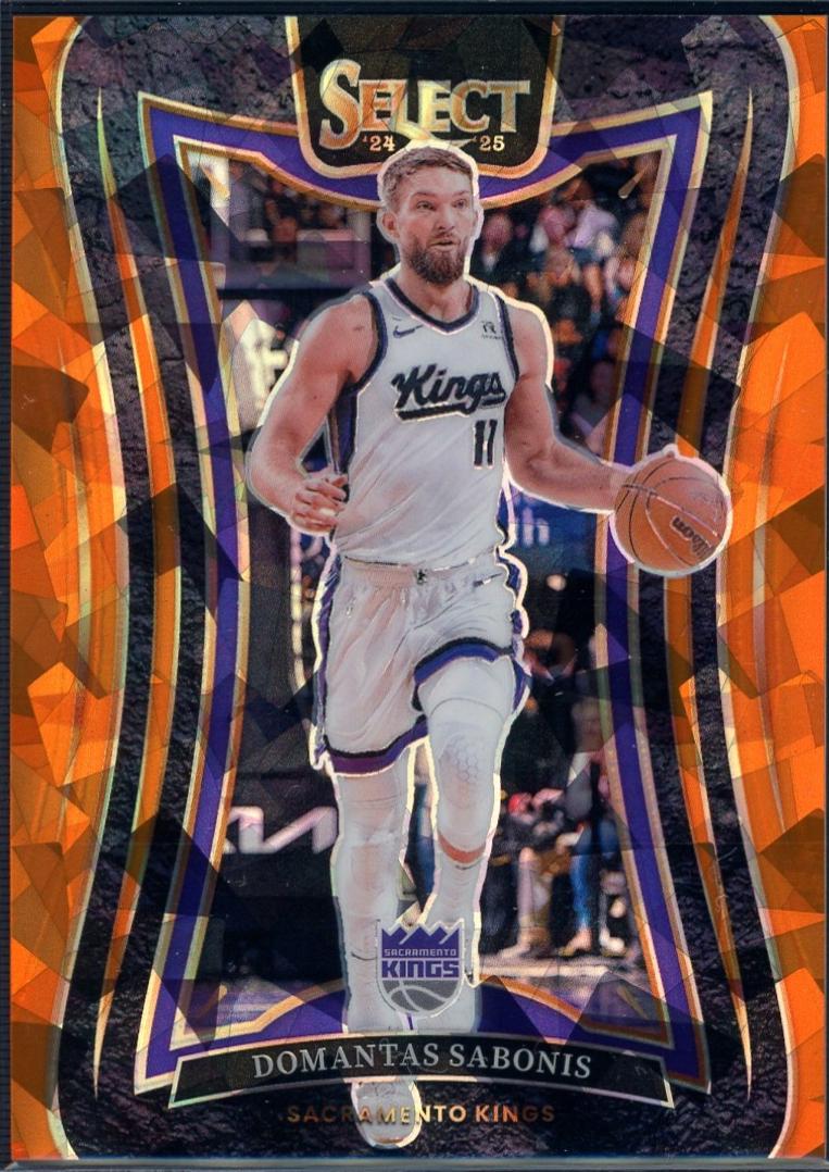 Domantas Sabonis [Orange Cracked Ice Prizm] #340