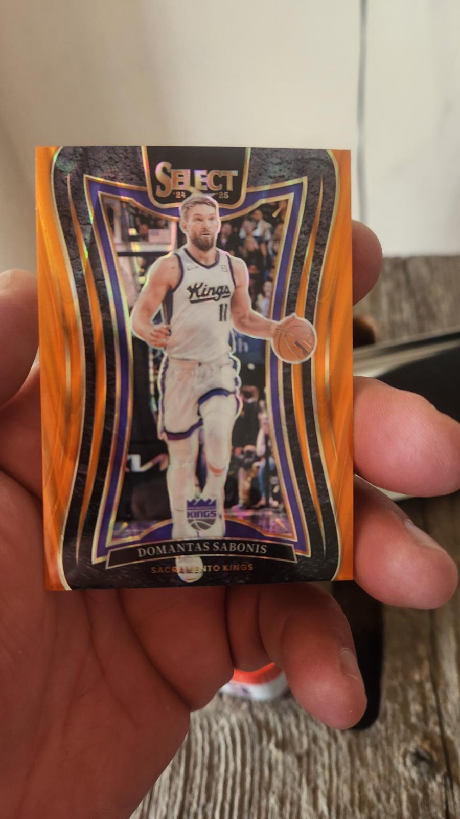 Domantas Sabonis [Orange Tectonic Prizm] #340