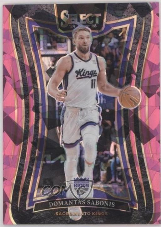 Domantas Sabonis [Pink Cracked Ice Prizm] #340