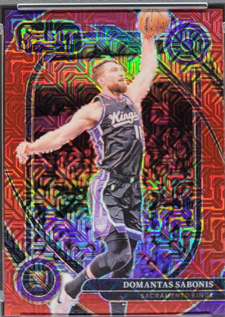 Domantas Sabonis [Red Mojo Prizm] #253