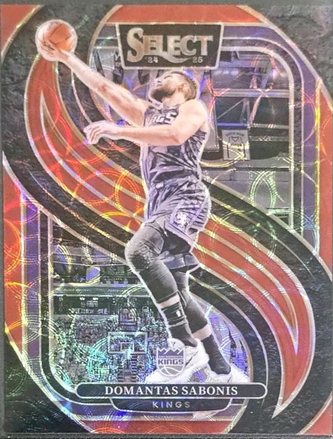 Domantas Sabonis [Red Scope Prizm] #135