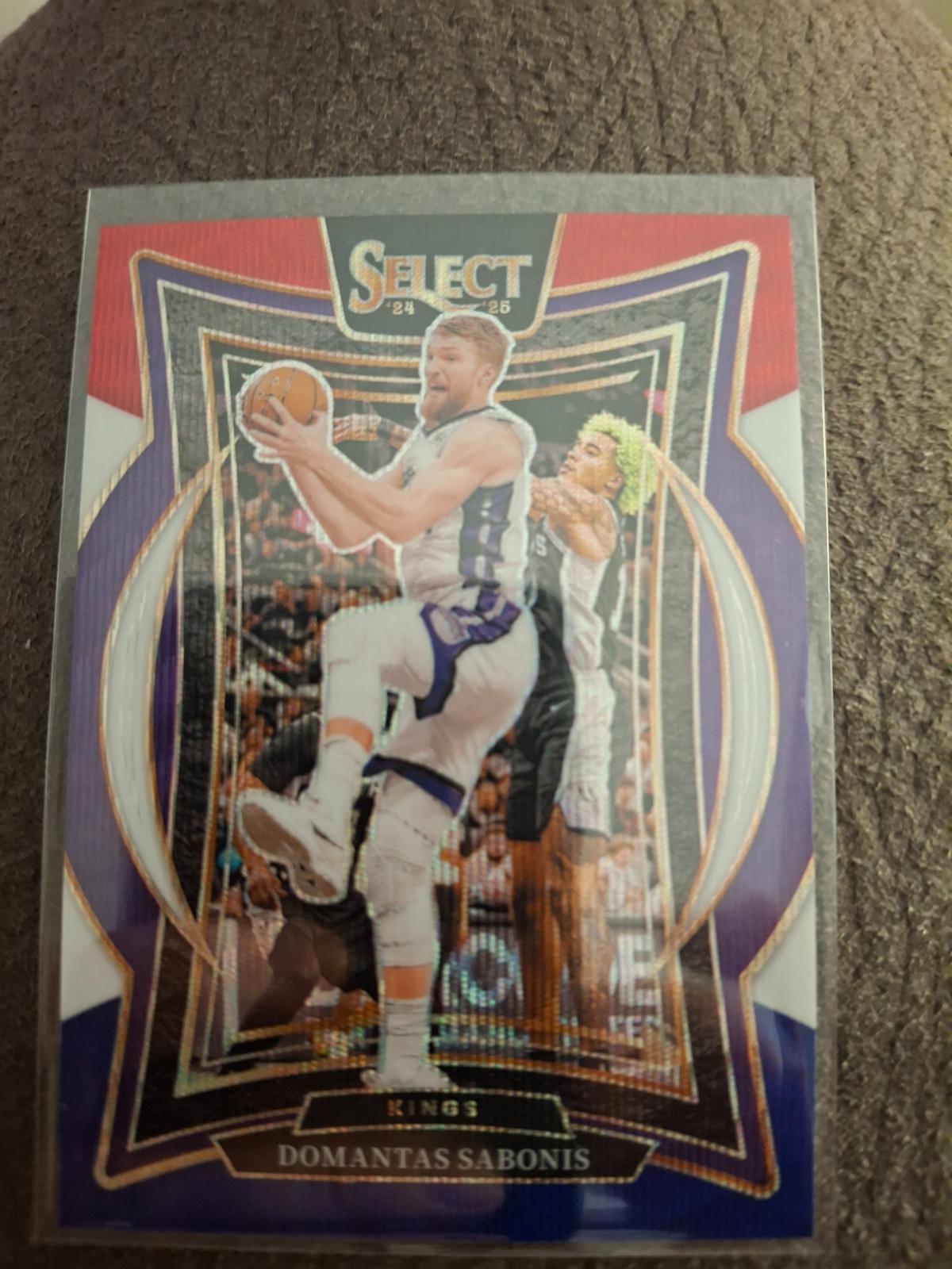 Domantas Sabonis [Tri-Color Prizm] #135
