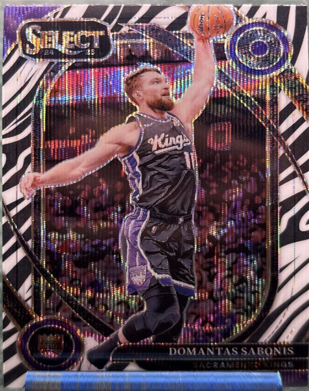 Domantas Sabonis [Zebra Prizm] #253