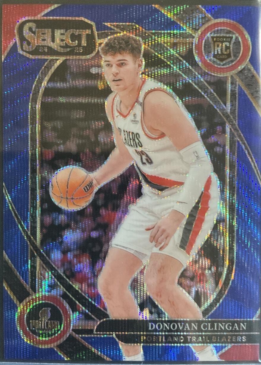Donovan Clingan [Blue Tectonic Prizm] #270